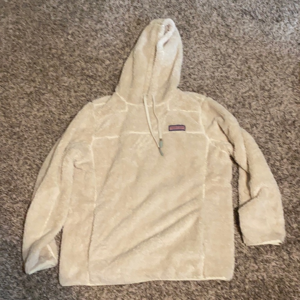 Vineryard Vines Pullover sherpa hoodie medium